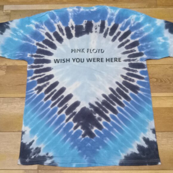 Pink Floyd Wish You Were Here 2X-Large Tie Dye T-Shirt - Picture 2 of 4